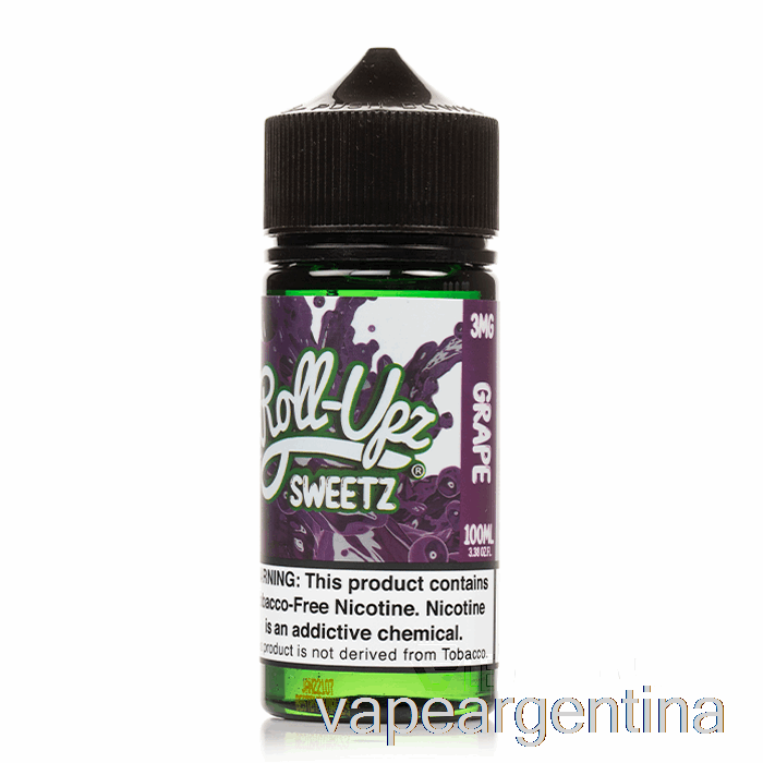 Uva - E-líquido Roll-upz De Jugo - 100ml 0mg Vape Argentina